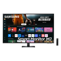 【SAMSUNG 三星】S43DM702UC 43型 4K M7 智慧聯網螢幕(VA/HDR/遙控器/智能家居/黑色)