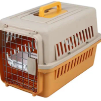 Trade Assurance Pet Product Plastic Dog Flight Cage For Transport cage