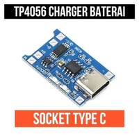 TP4056 Type C Tipe TP 4056 USB 18650 Protek Protect Charger Module 5V