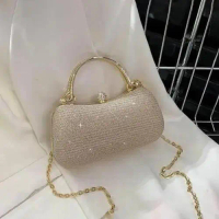 [Sawasdee] Evening handbags for women. Shiny handbags for formal events, suitable for weddings, cock
