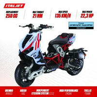 ITALJET Dragster GRESINI EDITION 250cc |Special Edition Booking Fee (DP) Surabaya