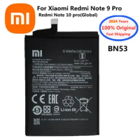 2024 Years 100% Original BN53 Battery For Xiaomi Redmi Note 9 Pro 9Pro / Redmi Note 10 pro 10pro (Global) 5020mAh Phone Battery