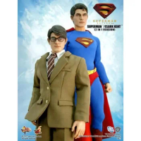 Spot Superman Hot Toys Ht 1/6 Superman Returns 12 Inch Mobile Double Head Sculpture