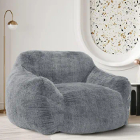 Giant Bean Bag Chair,Bean Bag Sofa Chair with Armrests, Bean Bag Couch Stuffed High-Density Foam, Plush Lazy Sofa Comfy Chair