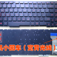 Laptop US Keyboard For ASUS GL553 GL553V GL553VW ZX553VD ZX53V ZX73 FX553VD FX53VD FX753VD FZ53V English keyboard with backlit
