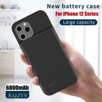 6800mAh Power Bank Case Battery Charger Cases For iPhone 12 Pro Max 12 Pro Battery Case Battery Charging Case For iPhone 12 Mini