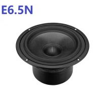 1 Pieces Original HiVi E6.5N Home Audio DIY Midrange Speaker Driver Unit Carbon Fiber Cone Metal Frame 8ohm/60W Fs=43Hz OD=180mm