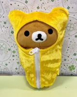 【震撼精品百貨】Rilakkuma San-X 拉拉熊懶懶熊~睡袋絨毛娃娃~黃哥哥#84701