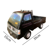 mainan anak mobil L300 mobil pick up hitam mainan mobil pasir jumbo DT08 Toys