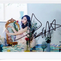 signed TWICE MINA autographed photo LIKEY Twicetagram 4*6 inches K-POP collection freeshipping 112017