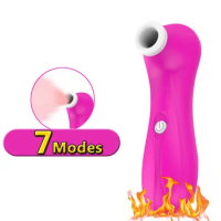 MONOCHORD Nipple Sucking Female 7 Speed Vibrator for Women Powerful Clit Stimulator Sex Toys for Couples Sucker Vibrator