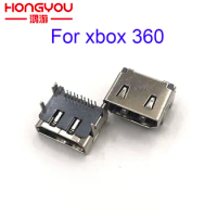 100pcs Replacement Kits Connector Socket Plug HDMI-Compatible Port for Xbox360 XBOX 360 Console Accessories