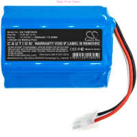 Robot Vacuum Cleaner Battery 5200mAh/6800mAh YCR-MT12-S1 for iCLEBO Omega O5, YCR-M07-20W, for Miele Scout RX2 120,Scout RX3 120