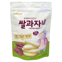 韓國 ibobomi 嬰兒米餅30g-紫薯味★衛立兒生活館★