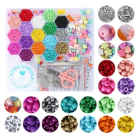 Glass Seed Beads Beading Supplies Handmade Spacer Beads Letter Beads Charms DIY Threading Beads for 