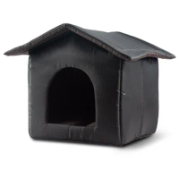 Foldable Cat House Outdoor Waterproof Pet House For Small Dogs Kitten Puppy Cave Nest With Pets Pad Dog Cat Bed Tent Supplies