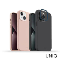 UNIQ iPhone 14 Pro Max LinoHue 液態矽膠雙色鏡頭防摔手機殼 支援Magclick