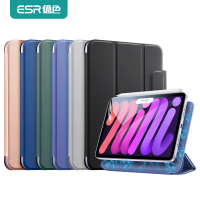 ESR 億色 iPad mini 6 8.3吋 優觸磁吸雙面夾系列保護套 搭扣款