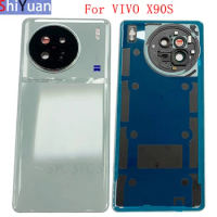 Original Battery Cover Rear Door Housing Case For VIVO X90S V2241HA Back Cover with Logo Replacement Parts