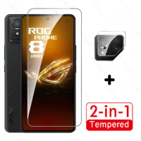 2-in-1 Tempered Glass For Asus Rog Phone 8 Pro 5G Camera Screen Protector RogPhone 8Pro Phone8 Phone8Pro RogPhone8 RogPhone8Pro