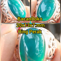 Cincin Batu Akik Bacan Doko Majiko Asli Natural Kualitas Super Harga Murah