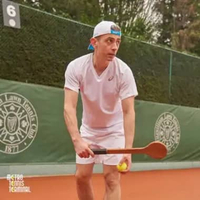 FUNCTIONAL TENNIS POINTER WOODEN SWEET SPOT TRAINER ( ALAT LATIHAN RAKET TENIS FUNCTIONAL TENNIS )