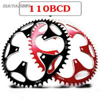 Road Bicycle Sprocket 110 BCD Crank 50T 52T 54T 56T 58T 60T Chainwheel Crankset Tooth Plate Ultralight Bicycle Parts