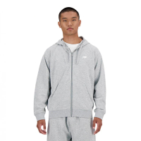 NEW BALANCE NB 外套 男款 運動連帽外套 美規 灰 MJ41501AG(S1698)