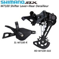 SHIMANO DEORE SLX M7100 1X12 Speed Derailleur 12V Shifter Lever RD-M7100-SGS Rear Derailleur for MTB Bike Original Bicycle Parts