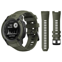 Replacement strap For Garmin Instinct 2X Solar Tactical Edition 26mm Silicone Watch Band Watchband accessories