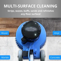 Prolux Core Heavy Duty Single Pad Commercial Polisher Floor Buffer Machine Scrubber (15 Inch Commercial Duty)
