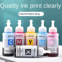 Compatible For Epson Refill Ink Set T6641 T6642 T6643 T6644 664 Ink for L1300 L100 L120 L130 L210 L220 L310 L350 L362 L565 L655