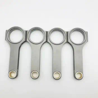 B207R Z20NET H-beam Forged Connecting Rods For SAAB 9-3 2.0L OPEL CHEVY LSJ 145.49mm One Set