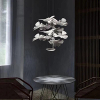 Romantic Flower Fall Pendant Lights LED New Trend Hanging Lamps for Ceiling Artistic Home Decoration Lighting for Living Room