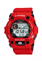 CASIO 卡西歐 G-SHOCK G-7900A-4DR 數位石英紅色樹脂男士手錶