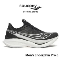 Sepatu Lari Pria SAUCONY Shoes Endorphin Pro 5 Men 43 BLACK/SILVER