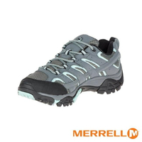 ├登山樂┤美國MERRELL MOAB 2 GORE-TEX多功能防水登山健行鞋 女鞋 淺灰/湖水綠 # ML06036