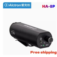 Alctron HA-8P portable headphone amplifier lightweight design tiny mono and stereo mode Alctron HA-8P portable headphone amplif