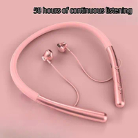 Neck Mounted Bluetooth Earphones Wireless Headphones Magnetic Sport Neck-hanging TWS Earbuds Wireless Blutooth Headset with Mic