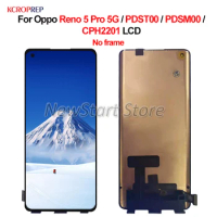 For Oppo Reno 5 Pro 5G Reno5 Pro 5G PDST00 PDSM00 CPH2201 LCD Display Touch Screen Digitizer Assembly Replacement Accessory