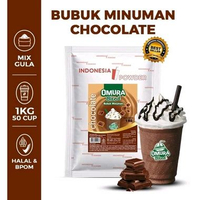 Bubuk Minuman Cokelat Blend Sticky Milk Omura 500 Gr