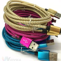 200pcs/lot 1M 2M 8pin nylon braided usb data sync charger cable Cord for apple iphone X XS XR 6 6s 7 8 plus 5s