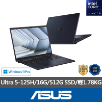 【ASUS 華碩】16吋Ultra 5商用筆電(B3604CMA/Ultra 5-125H/16G/512G SSD/W11P)