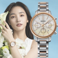 【SEIKO 精工】LUKIA 王淨廣告款 太陽能純潔海芋女錶 畢業禮物 送禮(SSC920J1/V175-0FC0Y)