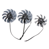 1/3Pieces 89/75mm 4Pin Graphics Card Cooling Fan For Colorful 2060 2070 2080 2080Ti 1660ti 1660 AD Video Card Dropship