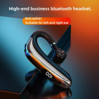 M80 Wireless Bluetooth Headset Dual Connection Bluetooth 5.3 Earphones Hands-free Earbuds Headset with HD Call Noise Reduction