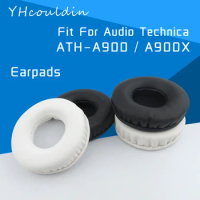 YHcouldin Earpads For Audio Technica ATH-A900 ATH-A900X Headphone Accessaries Replacement Leather