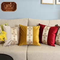 古典歐式沙發抱枕靠墊北歐新中式美式靠背墊輕奢客廳靠枕樣板房