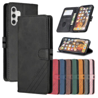New Style Leather Flip A32 Case on For Samsung Galaxy A32 5G A326 Coque For Fundas A 32 A325 Magnetic Cases Stand Wallet Phone C