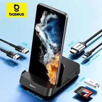 Baseus USB C HUB Dex Station to USB 3.0 HDMI-Compatible USB HUB for Samsung S20 Note 20 Huawei P40 Mate 30 Type C Dock Station
